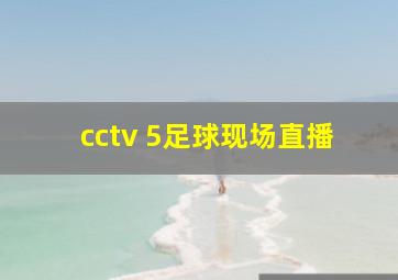 cctv 5足球现场直播